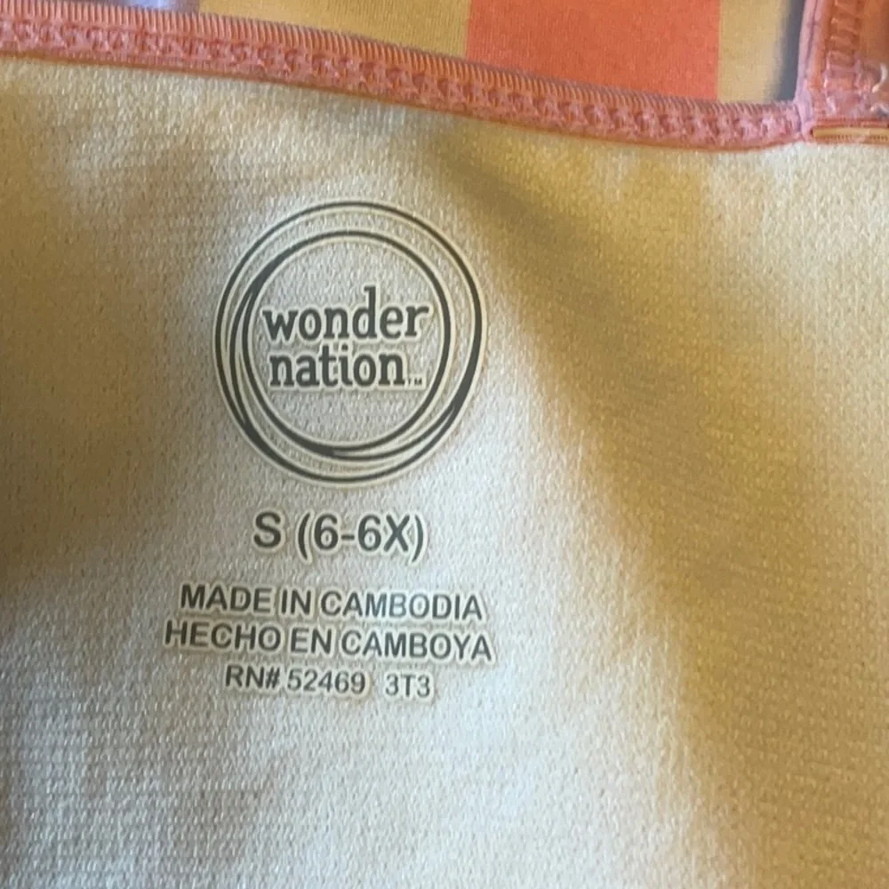 Wonder Nation Pink and Blue Bikini Swimwear